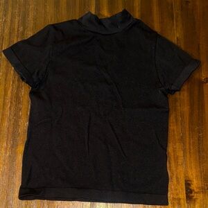 Black Women's Crop Top